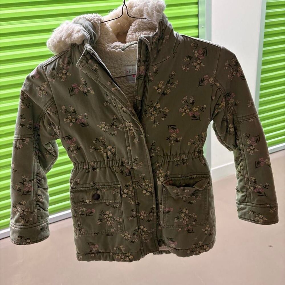 The-children-s-place Women's Green and Khaki Jacket